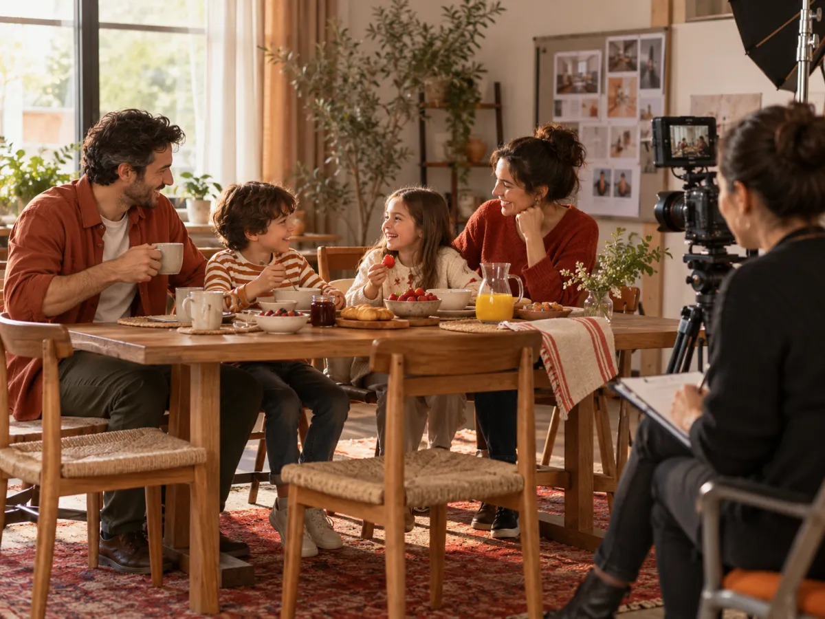 Aile Reklamlarında Ebeveyn ve Kardeş Castingi